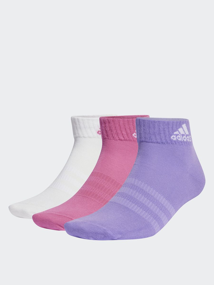 Комплект носков adidas Sportswear T Spw Ank 3P, 3 пары #1