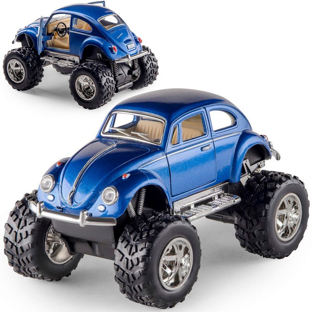 Металлическая машинка Kinsmart 1:32 1967 Volkswagen Classical Beetle (off Road) KT5057DB инерционная #1