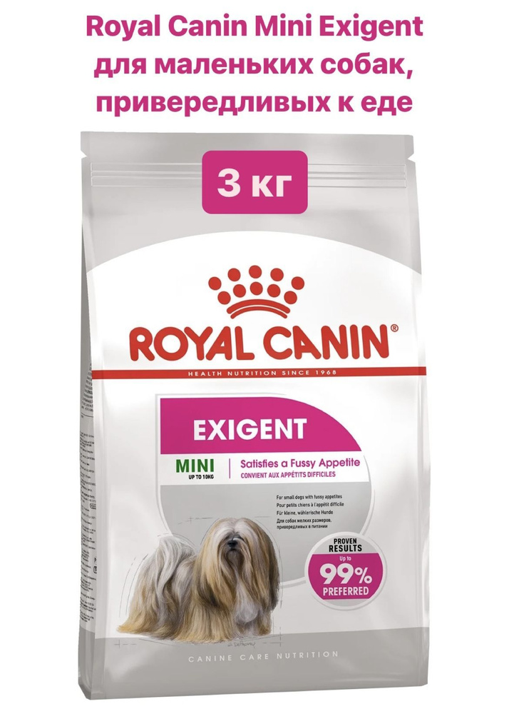 Royal canin hot sale mini exigent