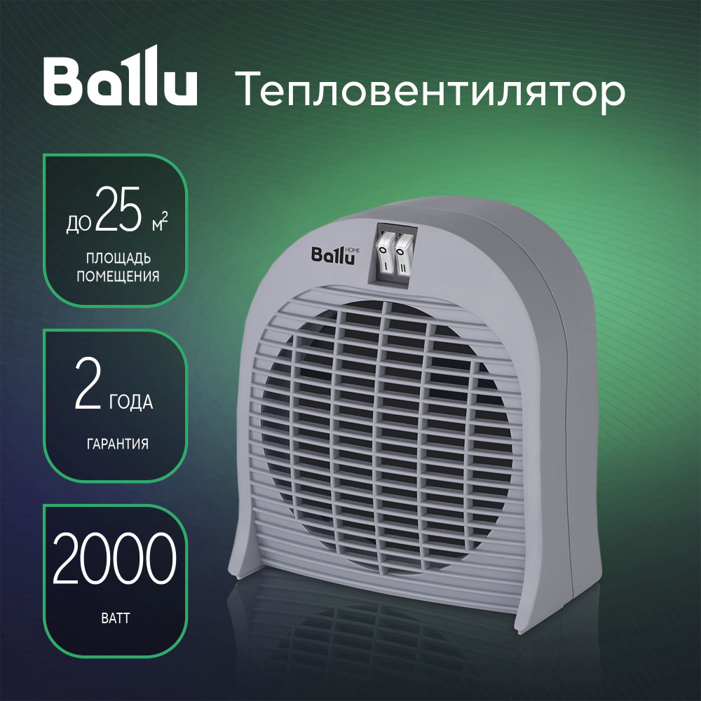 Тепловентилятор Ballu BFH/S-04 - купить с доставкой по выгодным ценам в  интернет-магазине OZON (302050068)