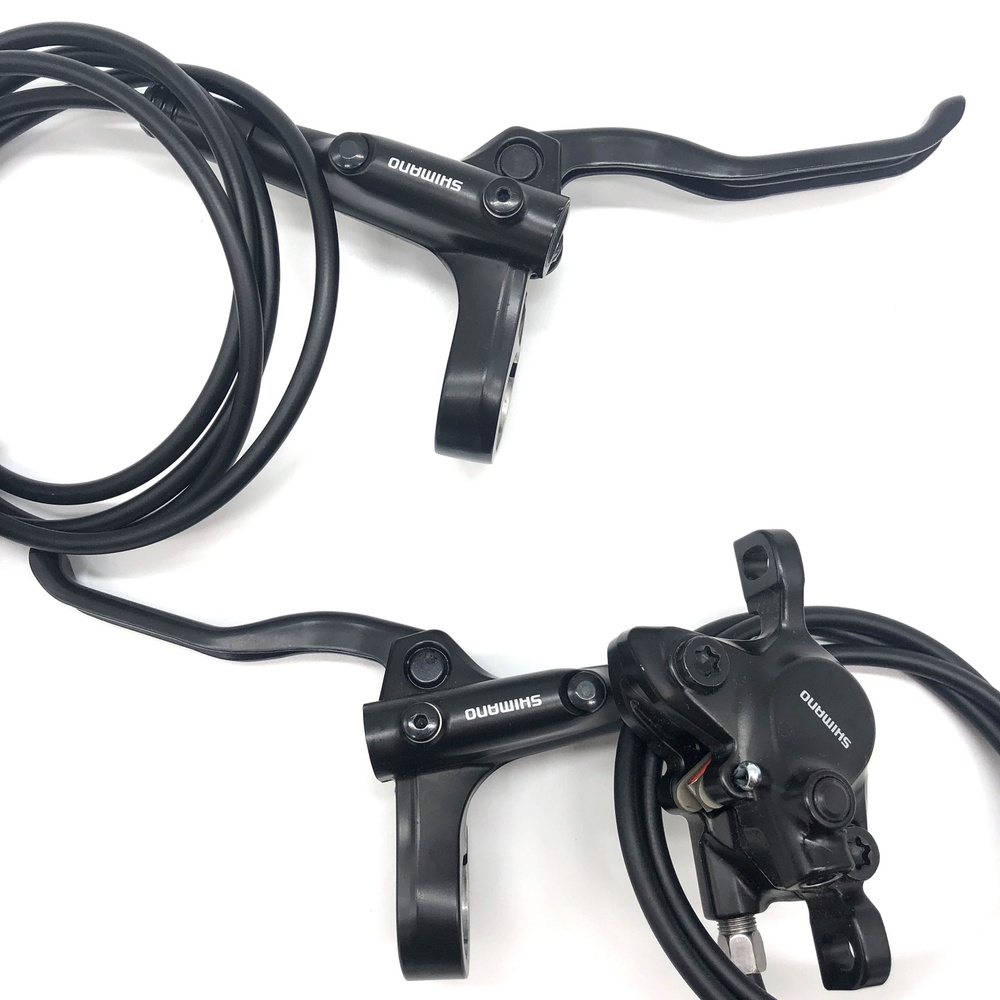 Гидравлический велосипедный тормоз Shimano MT200 850 мм слева спереди ...