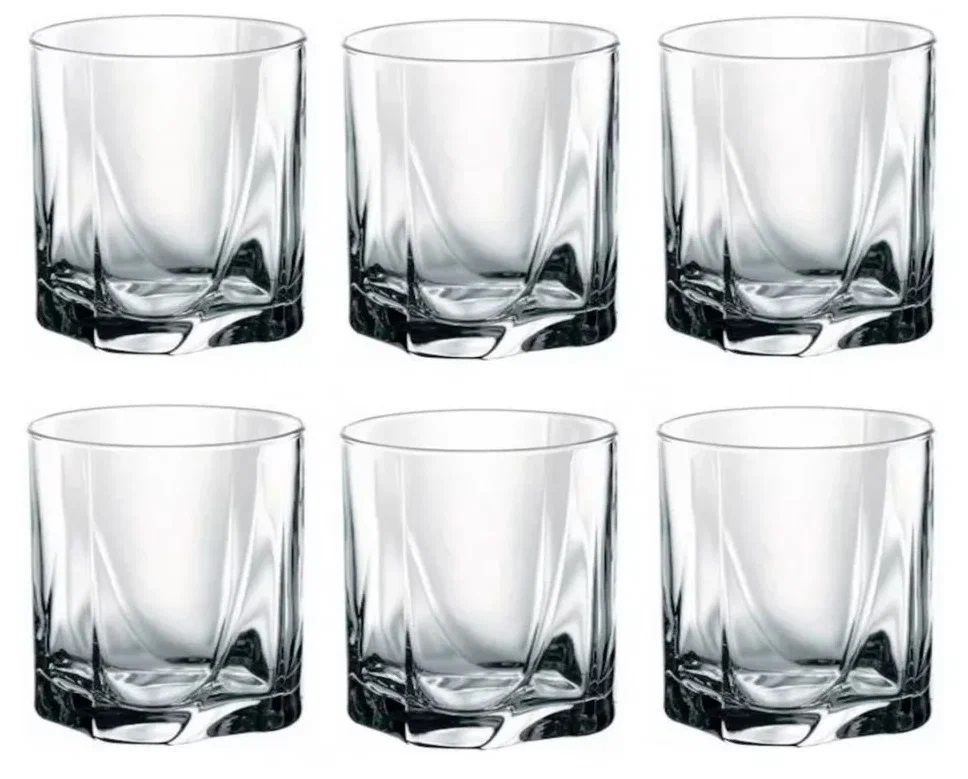 Набор стаканов "LUNA" для виски (рокс/олд-фэшн) из ударопрочного стекла, "Pasabahce", 42348 Ay Viskisi #1