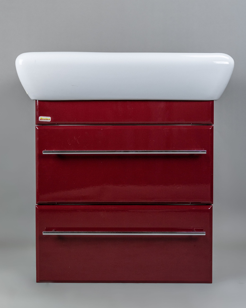 Тумба под раковину BESTEX Престиж 46x43,5x48 бордо под умывальник Ирида ...