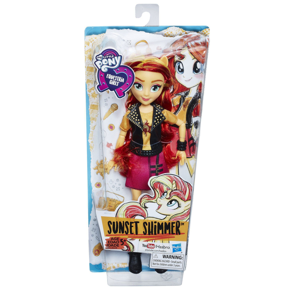 My Little Pony Маленькая пони Деревенская девочка, Sunset Shimmer , игровые  куклы, подарки для девочек - купить с доставкой по выгодным ценам в  интернет-магазине OZON (1128528302)