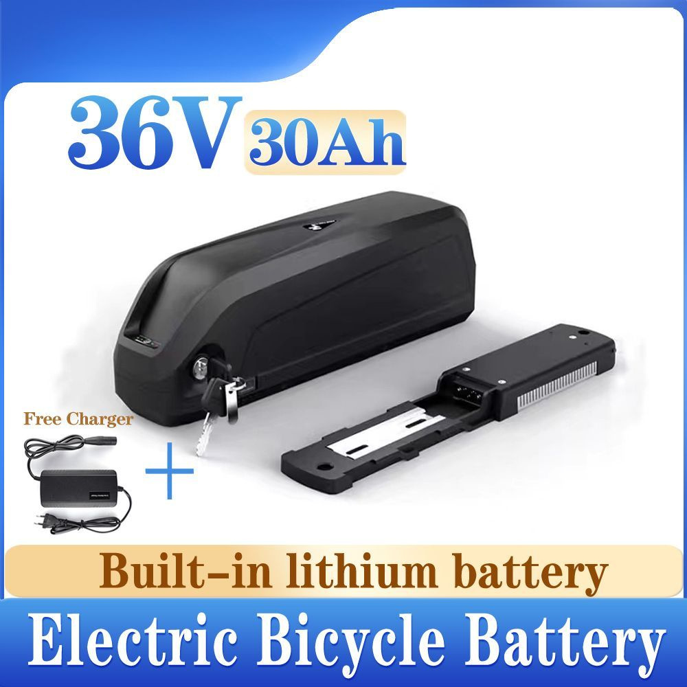 Заряженный электрический велосипед скутер литиевый аккумулятор18650 ...