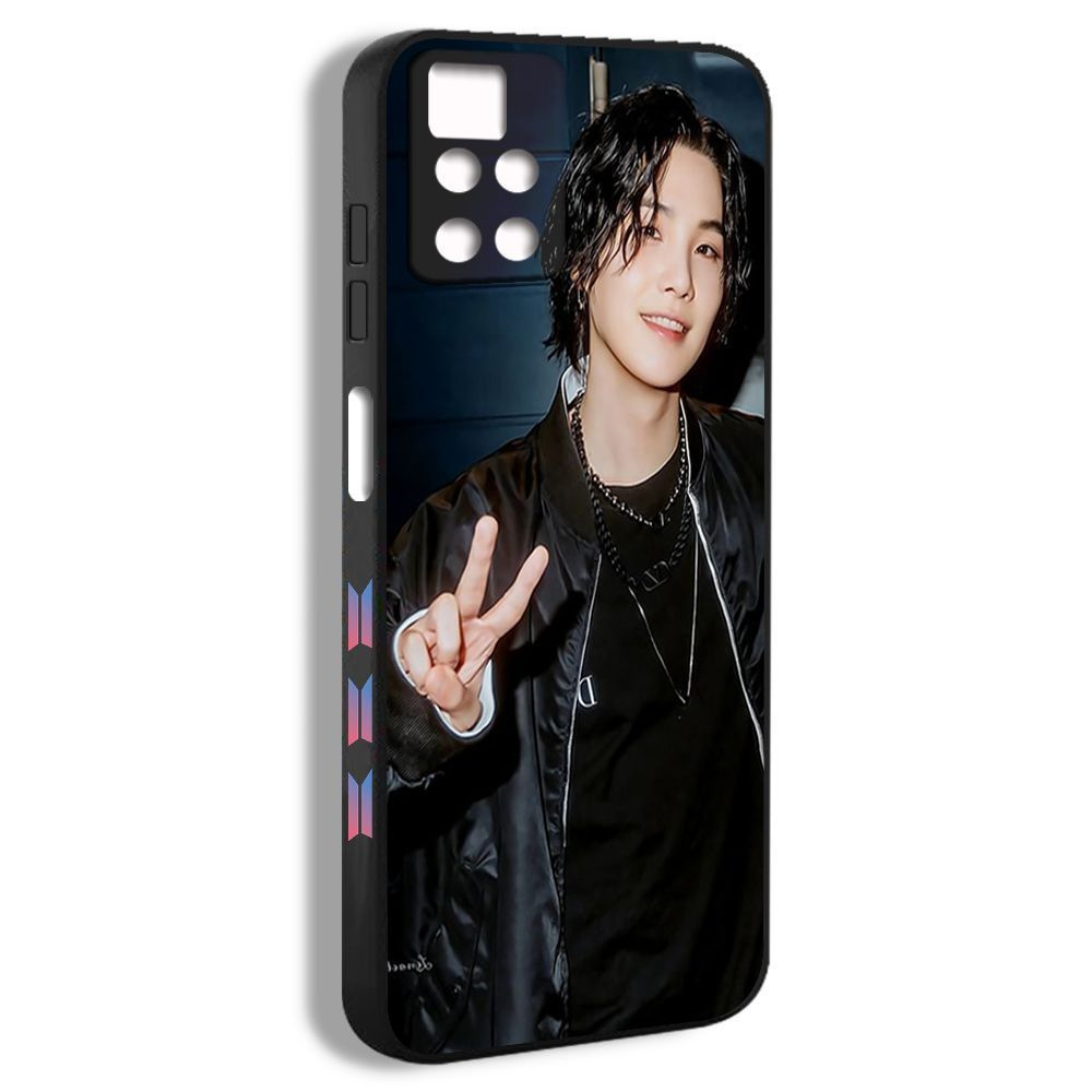 Чехол для смартфона Подходит для Xiaomi Redmi Note 11 5G BTS Suga Agust D  Юнги БТС Шуга милый - купить с доставкой по выгодным ценам в интернет- магазине OZON (1135211386)