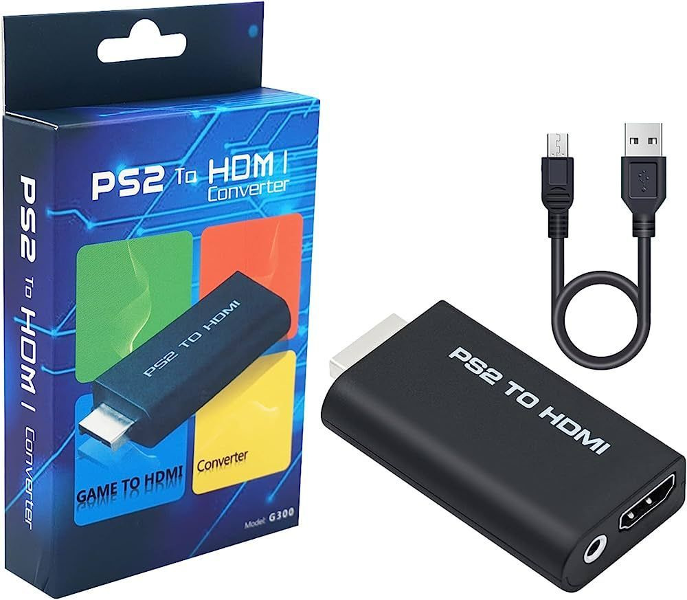 Переходник Sony PlayStation2 на HDMI, адаптер PS2 - HDMI - купить с  доставкой по выгодным ценам в интернет-магазине OZON (1143917723)