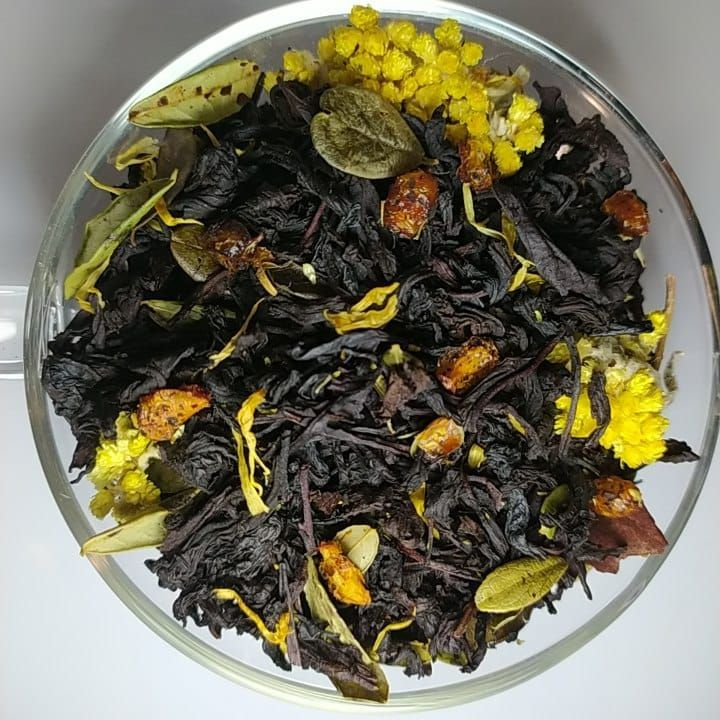 Чай черный с облепихой 100 гр. - купить с доставкой по выгодным ценам в ...