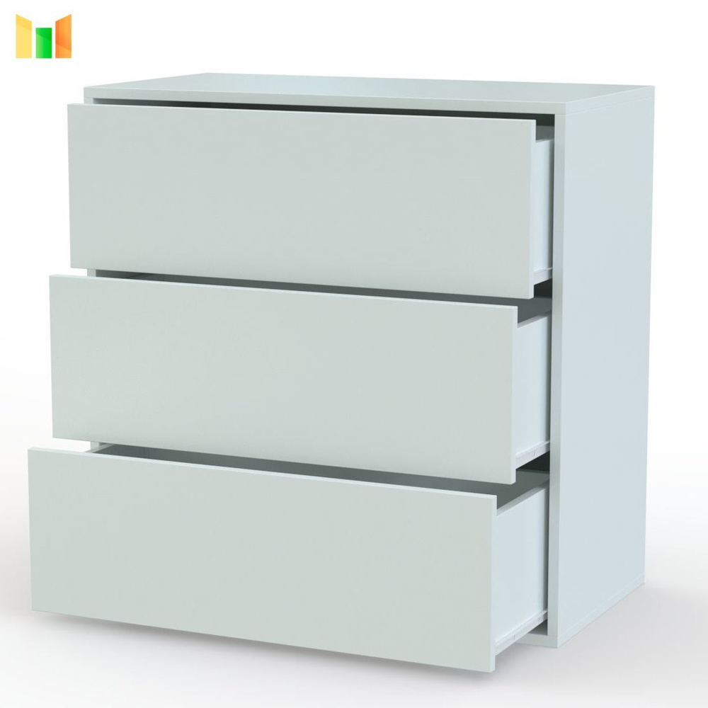 Комод BestMebel Экет Eket, 60x40x70 см, 3 ящ. - купить по выгодной цене ...