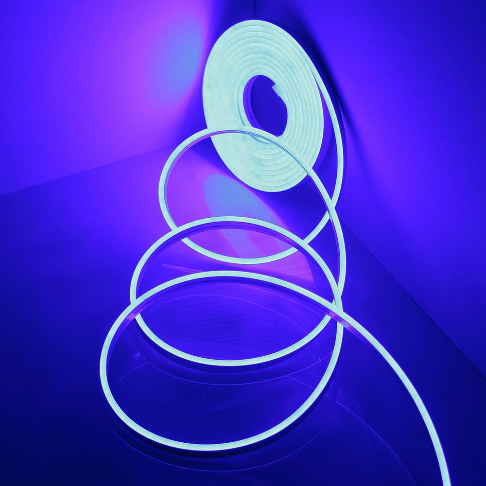 Светодиодная лента ICLED, 12В, IP65, 120 LED/m Светодиодный гибкий неон ...