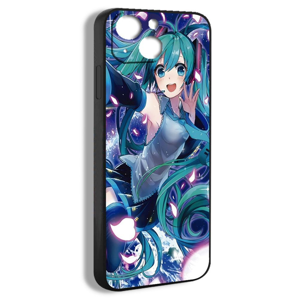 чехол для смартфона Подходит для iPhone 13 аниме девушка Hatsune Miku  Вокалоид Хатсуне Мику EDW87 - купить с доставкой по выгодным ценам в  интернет-магазине OZON (1172252845)