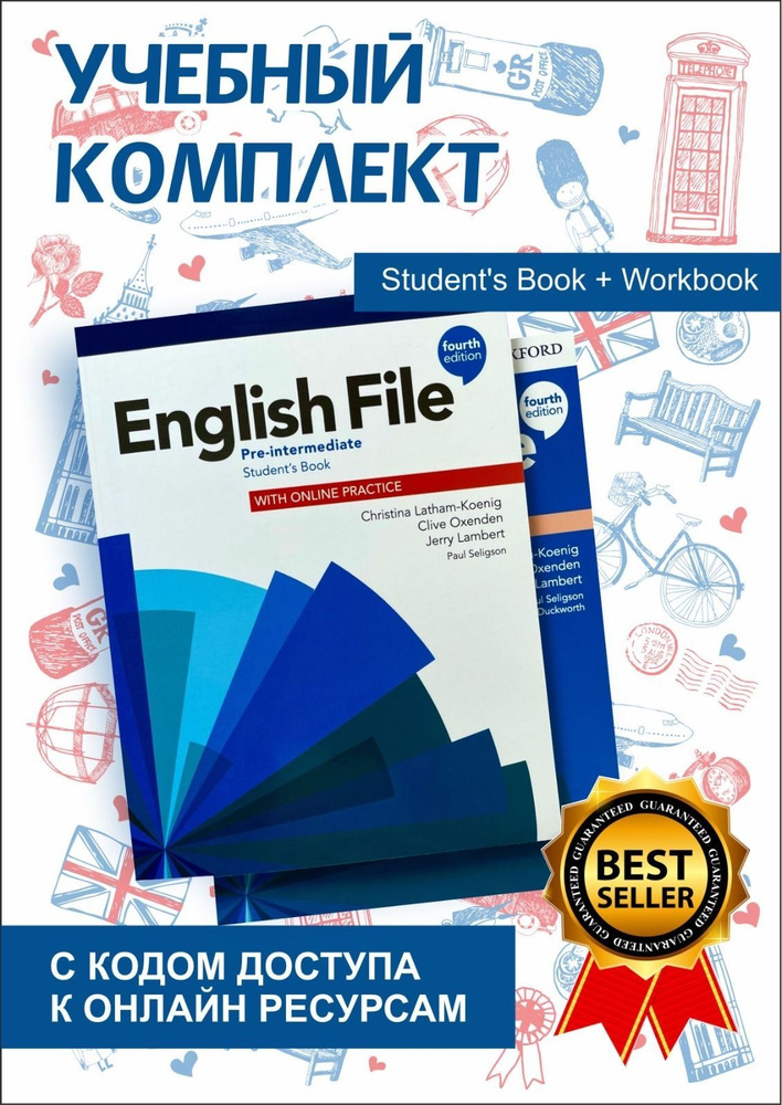 English File Pre Intermediate с онлайн кодом Student S Book Workbook English File Pre Intermediate с онлайн кодом Student S Book Workbook