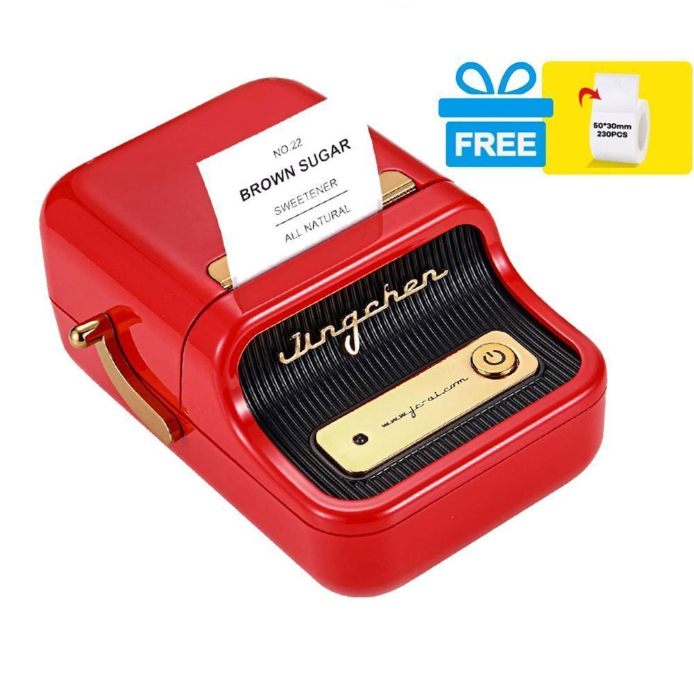 Принтер для чеков NIIMBOT B21 label printer and paper, Монохромный ...