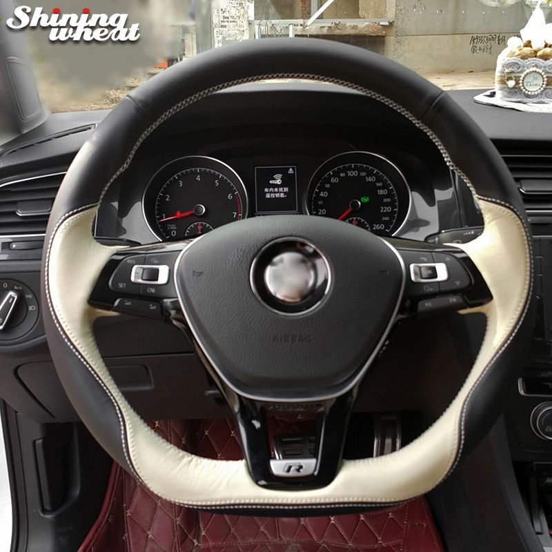 полиуретановое углеродное волокно и Оплетка из натуральной кожи на руль ...