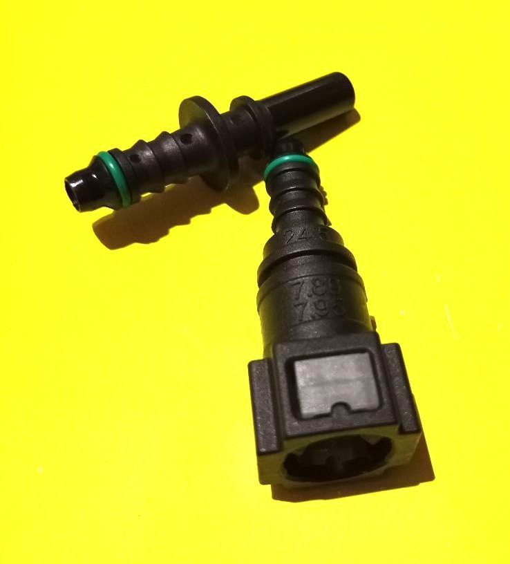 Штуцер топливной магистрали быстросъемный (Комплект: папа+мама) 7.89мм ...