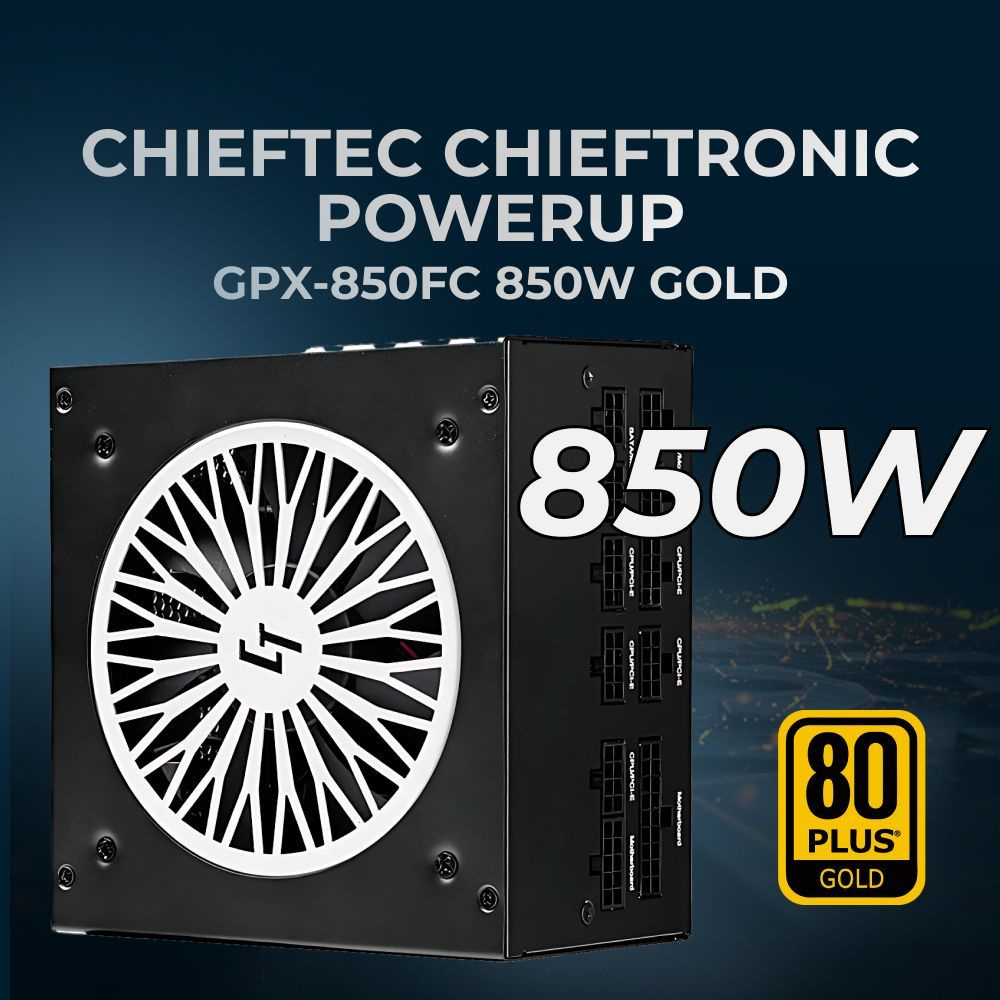 Блок питания для компьютера Chieftec CHIEFTRONIC PowerUp GPX-850FC (ATX ...