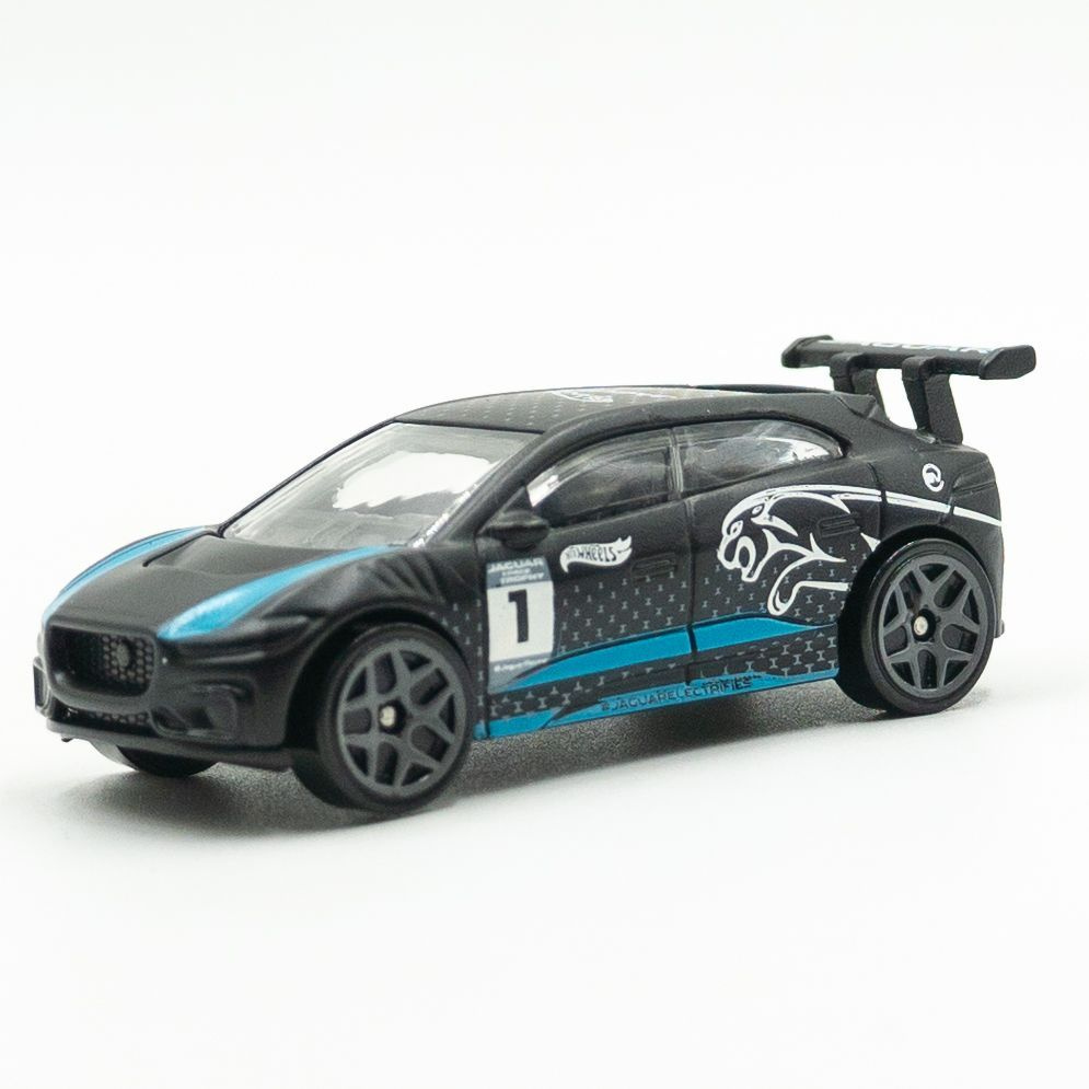 Машинка Hot Wheels СПОРТИВНЫЙ ЭЛЕКТРО JAGUAR I- PACE eTROPHY Коллекционная  #1