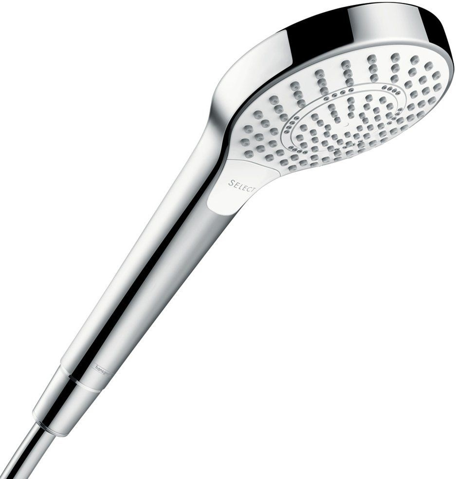 Душевая лейка Hansgrohe Croma 110 Select S Multi HS 26800400 3 режима, белая, немецкая  #1