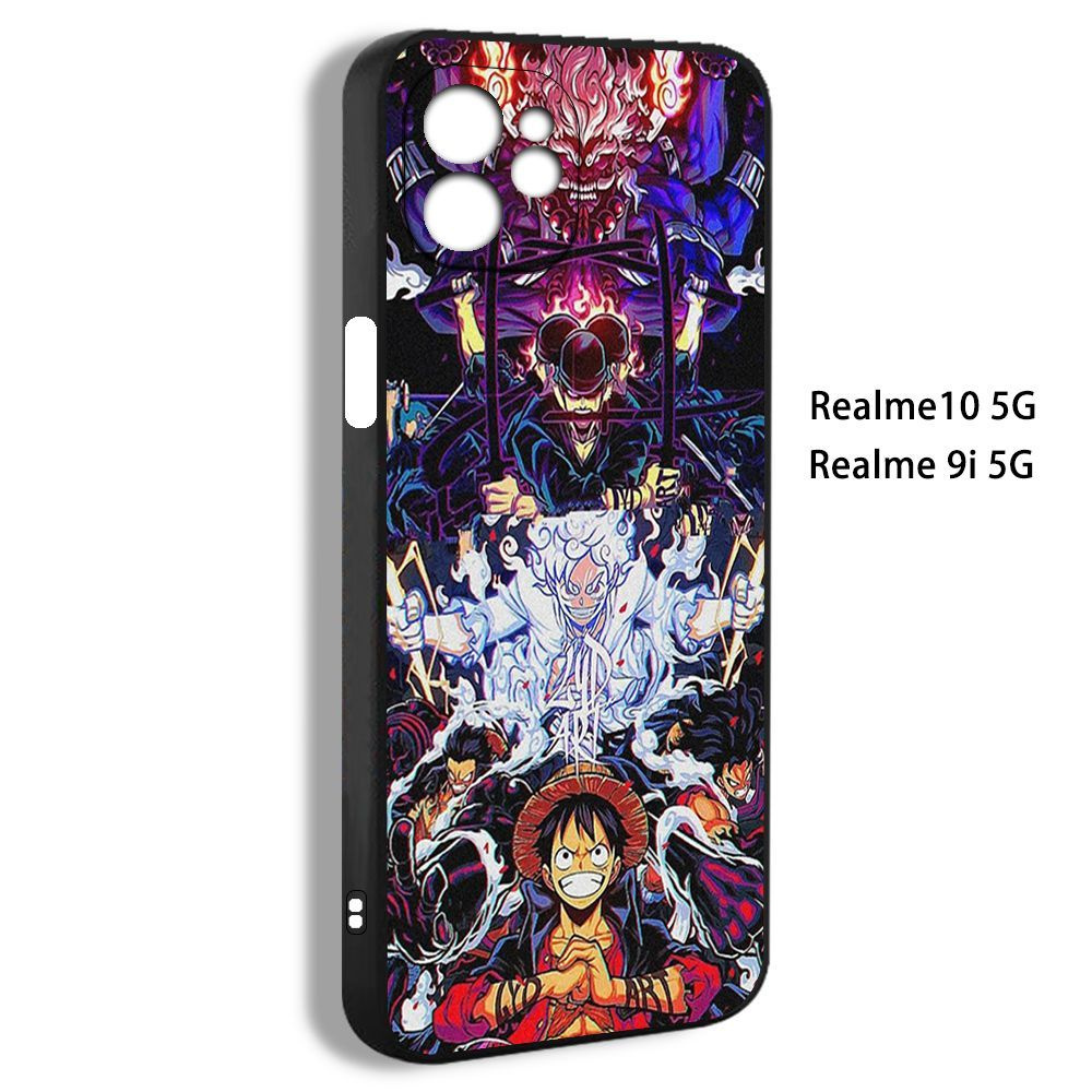 чехол для смартфона Подходит для Realme 10 5G One Piece Ван Пис Луффи  гигант 5 Гир EFB26 - купить с доставкой по выгодным ценам в  интернет-магазине OZON (1214534352)