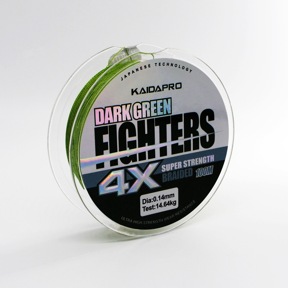 Плетеный шнур для рыбалки KAIDA, 100 м купить по выгодной цене в ...