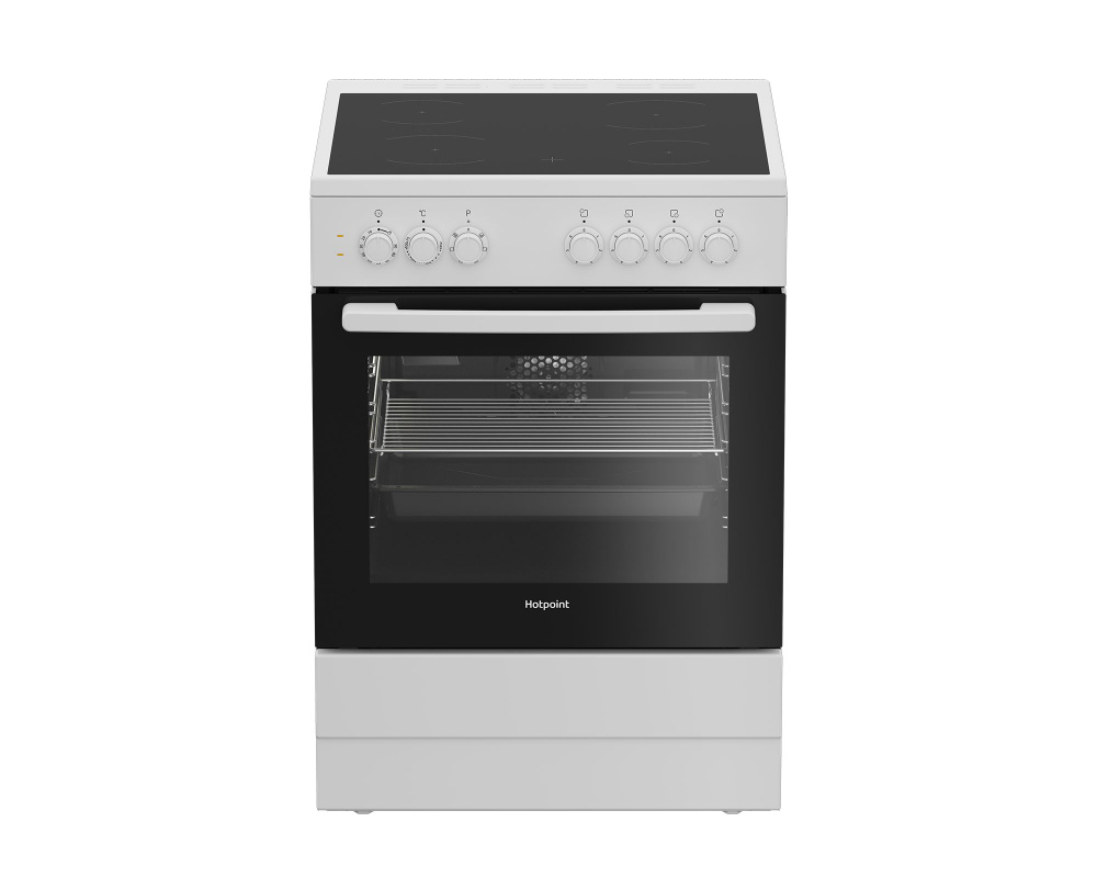 Электрическая плита Hotpoint HS6V5PHW, 60 см, белый #1