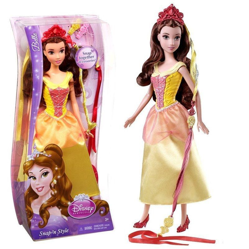 Кукла Mattel Disney Princess Белль 28 см BDJ50 - купить с доставкой по ...