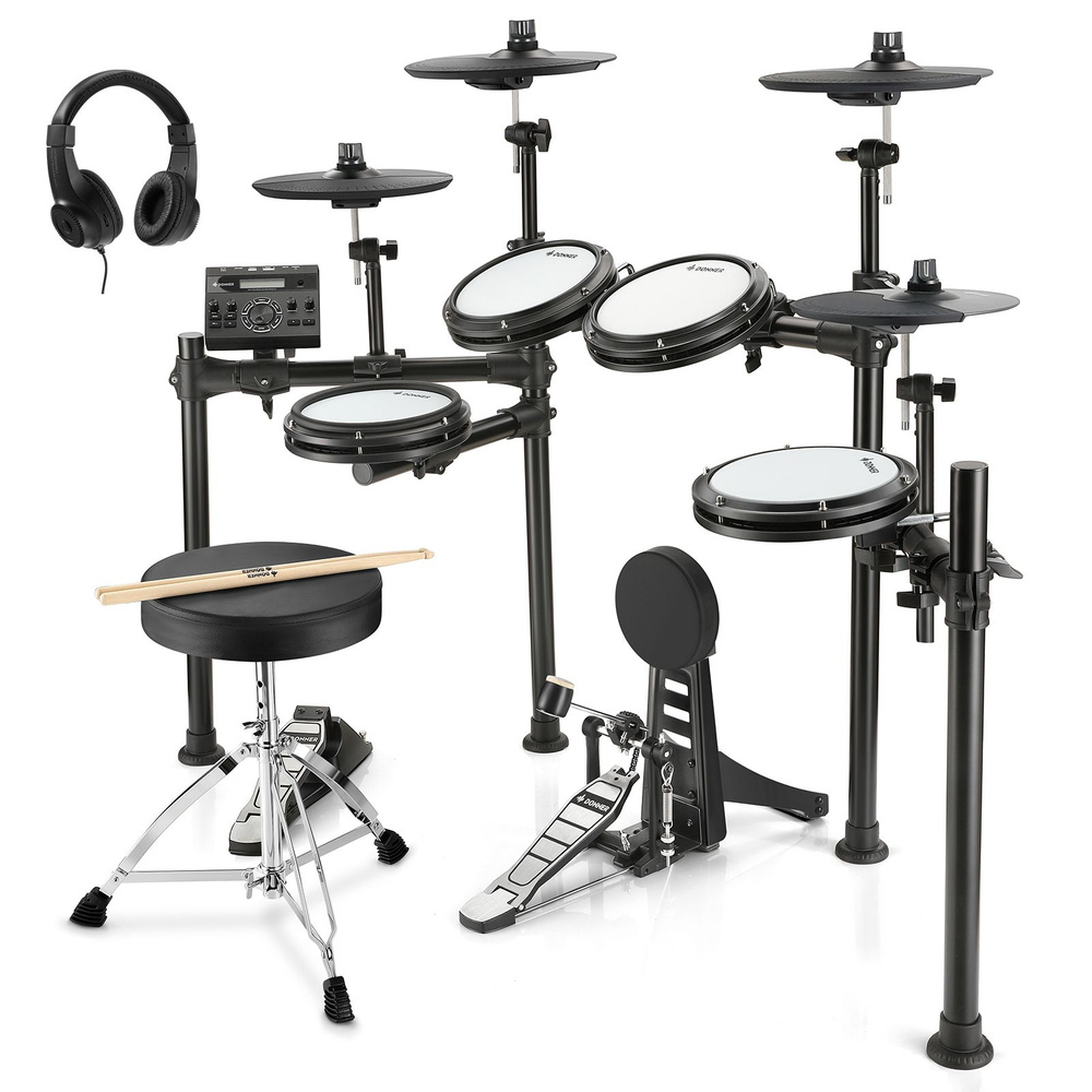 DONNER DED200 Electric Drum Set 5 Drums 4 Cymbals электронная ударная