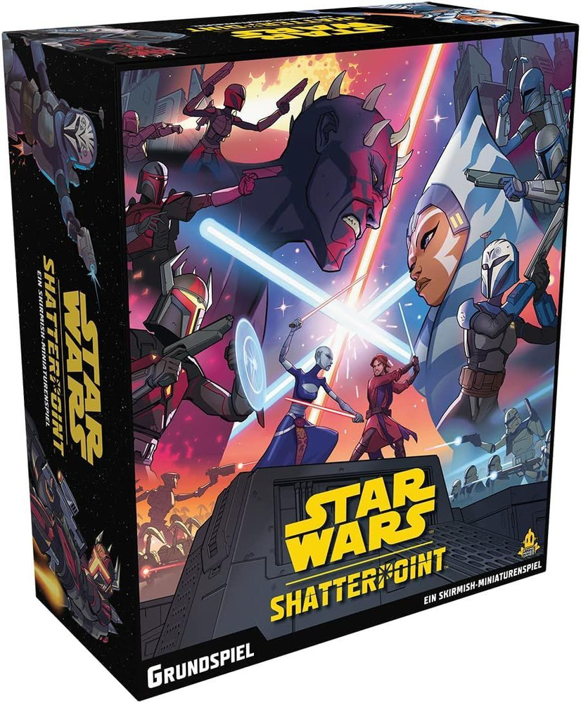 AMG Star Wars: Shatterpoint Basic Game Tabletop 2 игрока от 14+ лет 90-120  минут English -sz - купить с доставкой по выгодным ценам в  интернет-магазине OZON (1362485715)