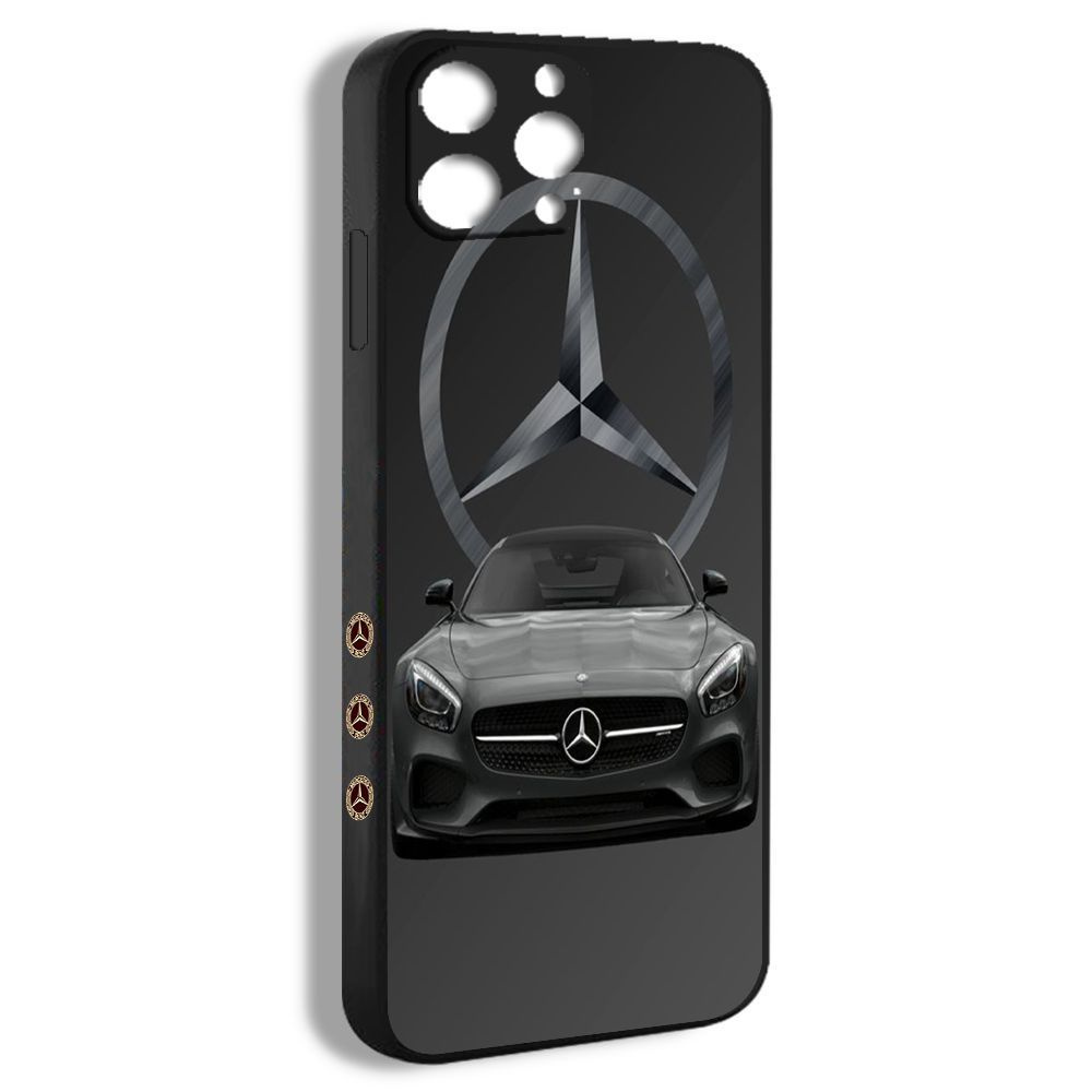 чехол для смартфона Подходит для iPhone 13 pro Смешайте обои фар Mercedes  Benz и AMG ULU18