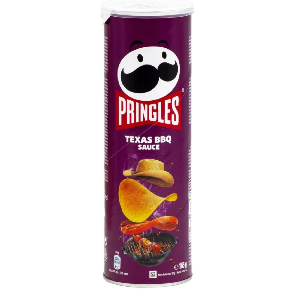 Чипсы Pringles BBQ Texas 165гр #1