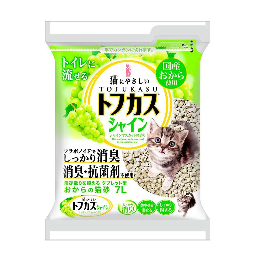 Наполнитель для кошачьего туалета Japan Premium Pet Тофу с натуральным ...