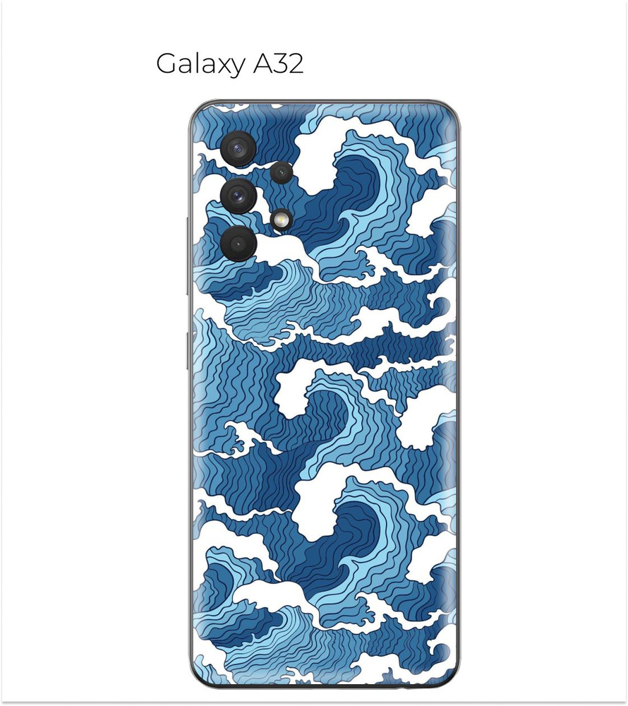 Гидрогелевая пленка на Samsung Galaxy A32 на заднюю панель защитная ...