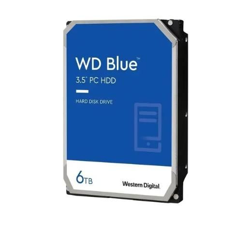 Жесткий диск 3.5 6Tb Western Digital (WD60EZAX) Blue HDD 6 ТБ