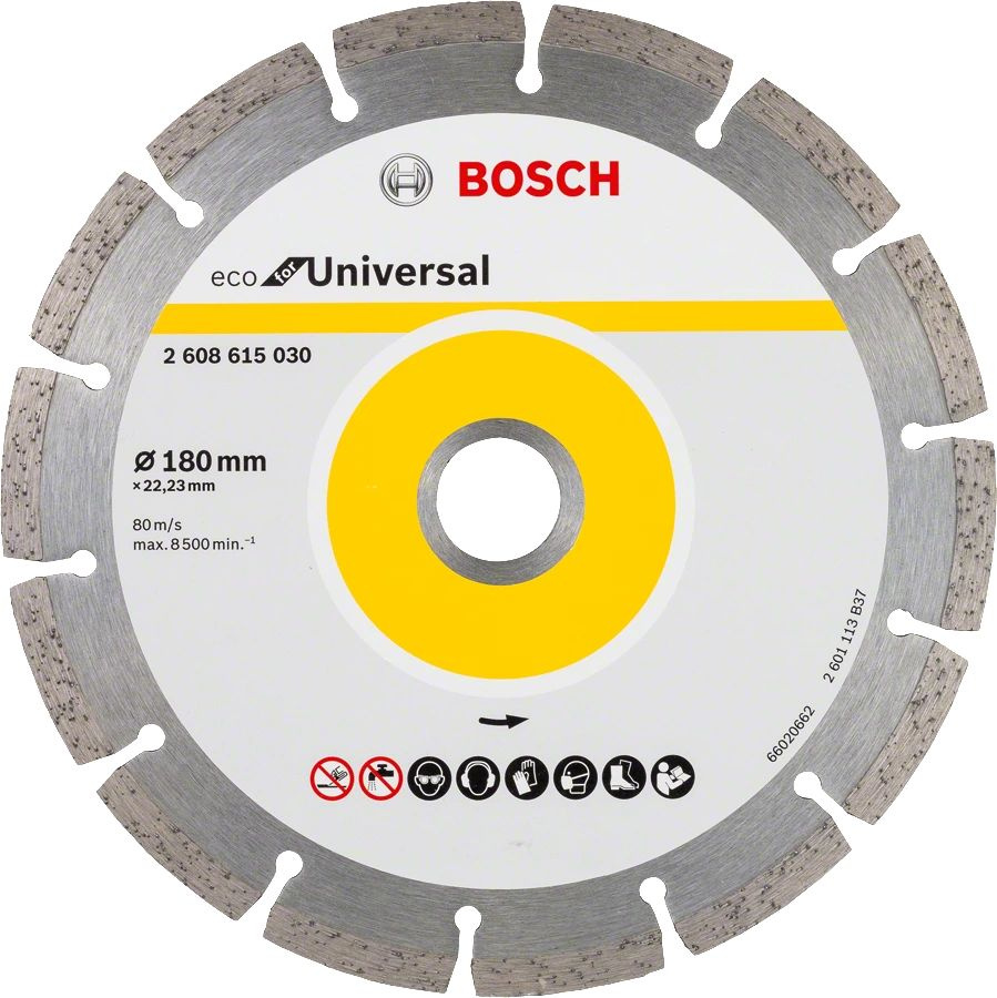 Bosch Диск алмазный 180 x 7 x 22.23 #1
