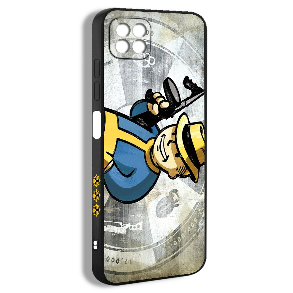 чехол Подходит для Samsung Galaxy A22 5G fallout Vault boy взрыв Волт бой  пупсы IYI28 - купить с доставкой по выгодным ценам в интернет-магазине OZON  (1272856026)