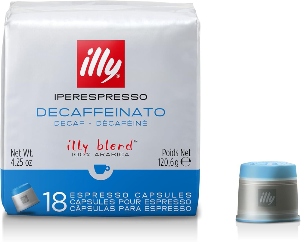 Кофе illy в капсулах Iperespresso, без кофеина, уп 18 капс #1