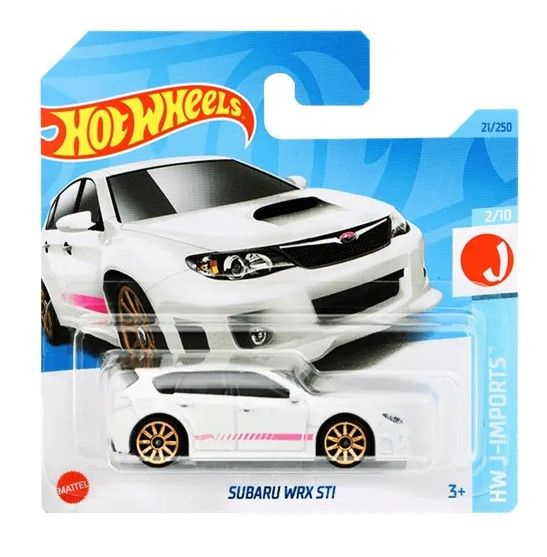 Машинка Хотвилс игрушка коллекционная Hot Wheels Subaru WRX STI 5785_HKK62  #1