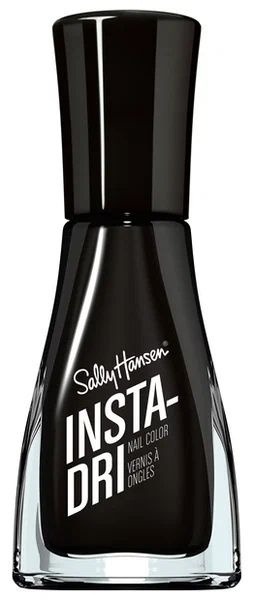 Sally Hansen Лак для ногтей Insta-Dri, тон 573 Black to Black, 9.17 мл, США #1