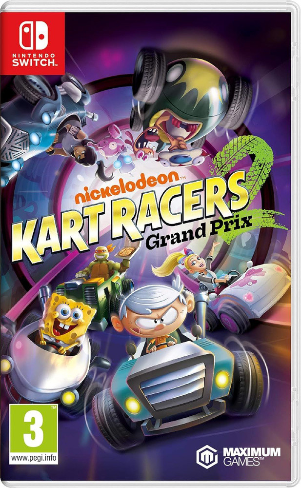 Игра Nickelodeon Kart Racers 2 Gran (Nintendo Switch, Английская версия) #1