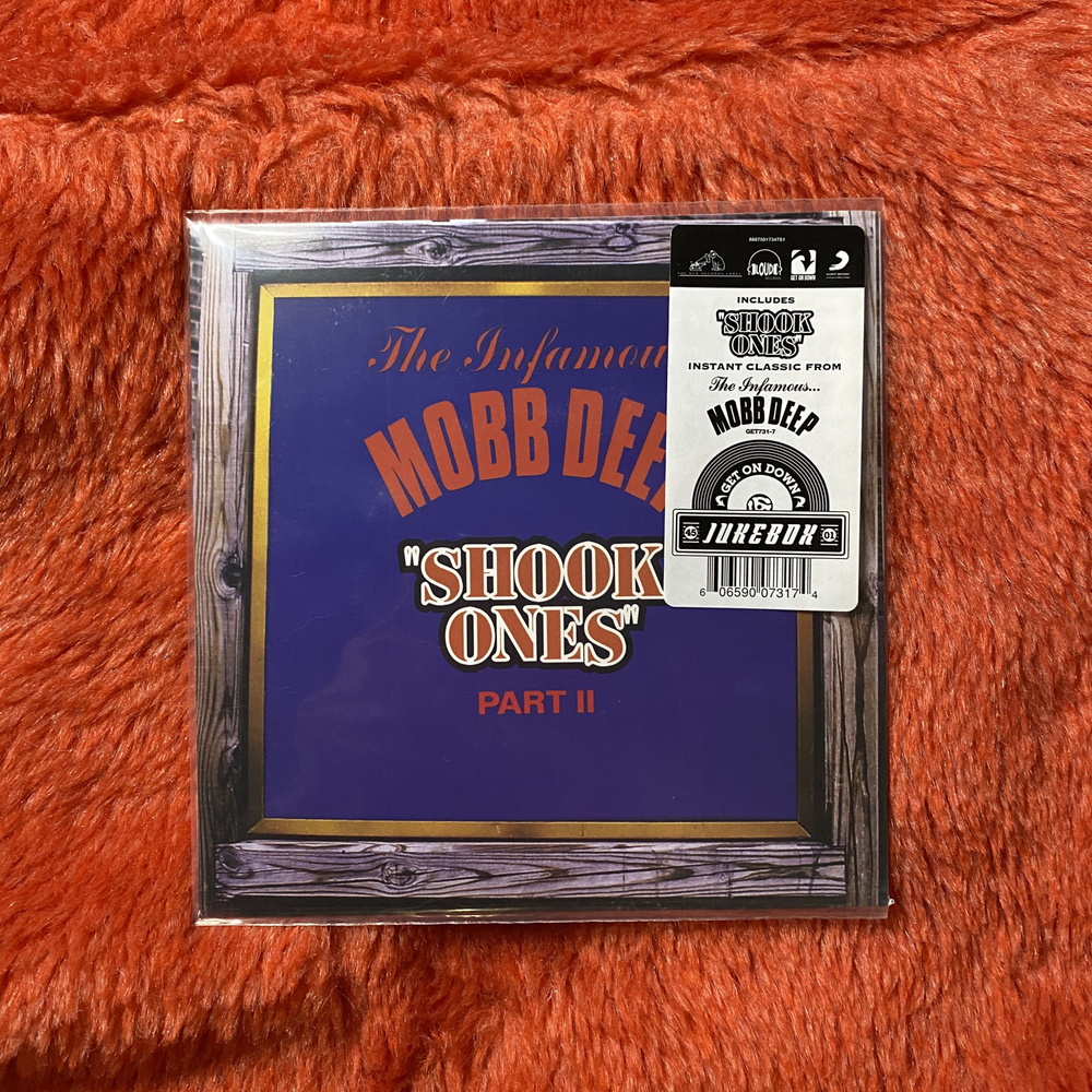 Супер-редкость! Винил Mobb Deep - Shook Ones Part 2 7