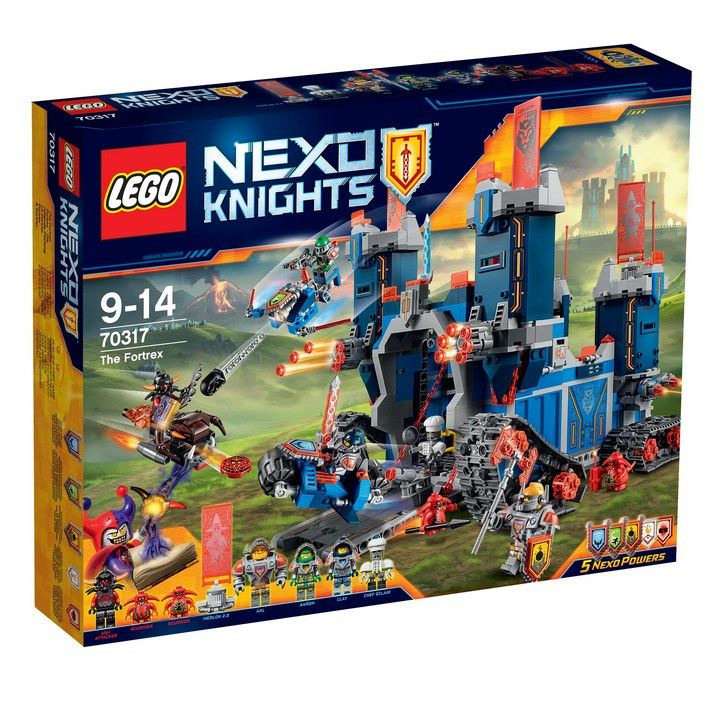 Конструктор LEGO Nexo Knights Fortrex Катящаяся крепость (70317) #1