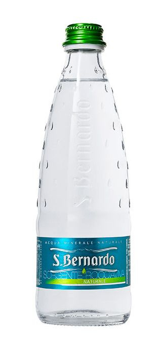 Вода минеральная SAN BERNARDO (САН БЕРНАРДО) Naturale 0.33 л х 24 шт, негазированная, стекло  #1