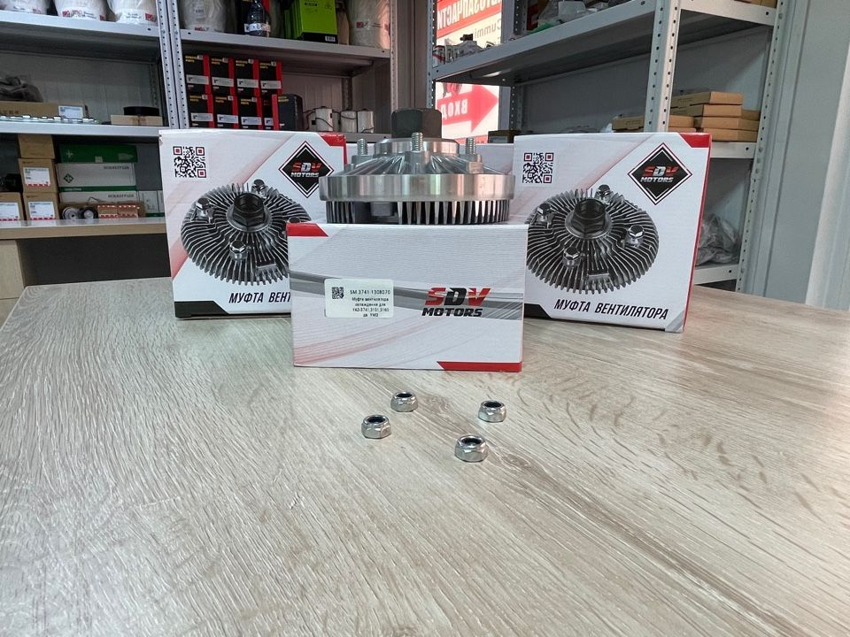 Вискомуфта вентилятора охлаждения УАЗ-3741,3151,3160 дв. УМЗ под ...