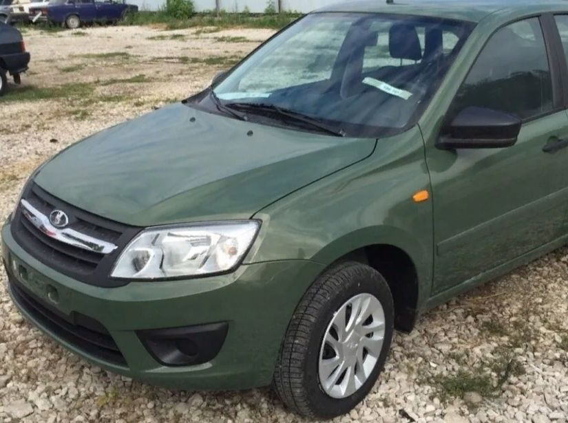 Бампер передний LADA Granta (ЛАДА Гранта) ВАЗ 2191 Лифтбек АЛЛИГАТОР ...