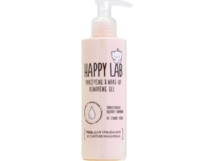 Гель для умывания и снятия макияжа Happy Lab Gel for washing and removing makeup  #1