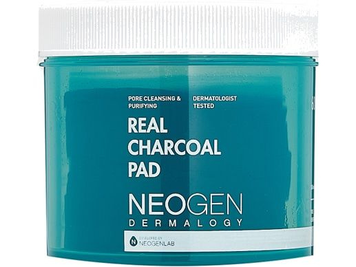 Отшелушивающие диски для лица Neogen REAL CHARCOAL PAD #1