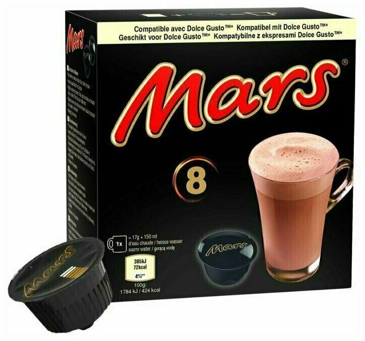 Горячий шоколад в капсулах Mars, 136 г #1