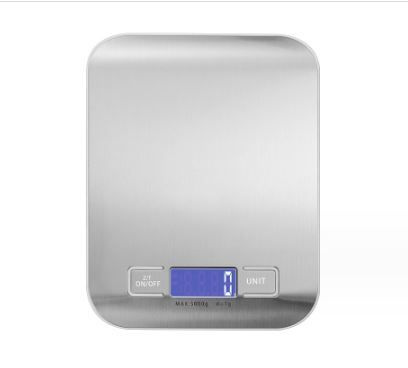 Электронные кухонные весы весы, серый металлик #1