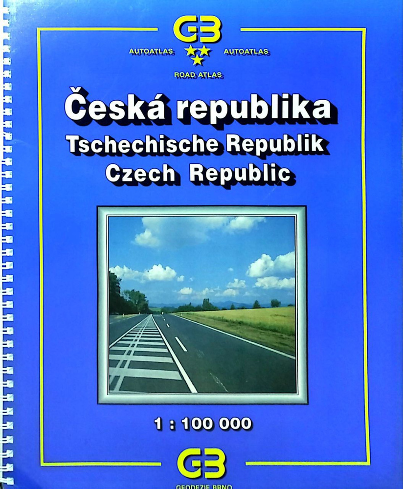 Ceska republika Tschechische Republik Czech Republic 1:100 000/Атлас Чешская республика  #1