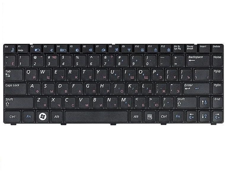 Клавиатура для ноутбука Samsung R418, R420, RV408 Series. Плоский Enter ...